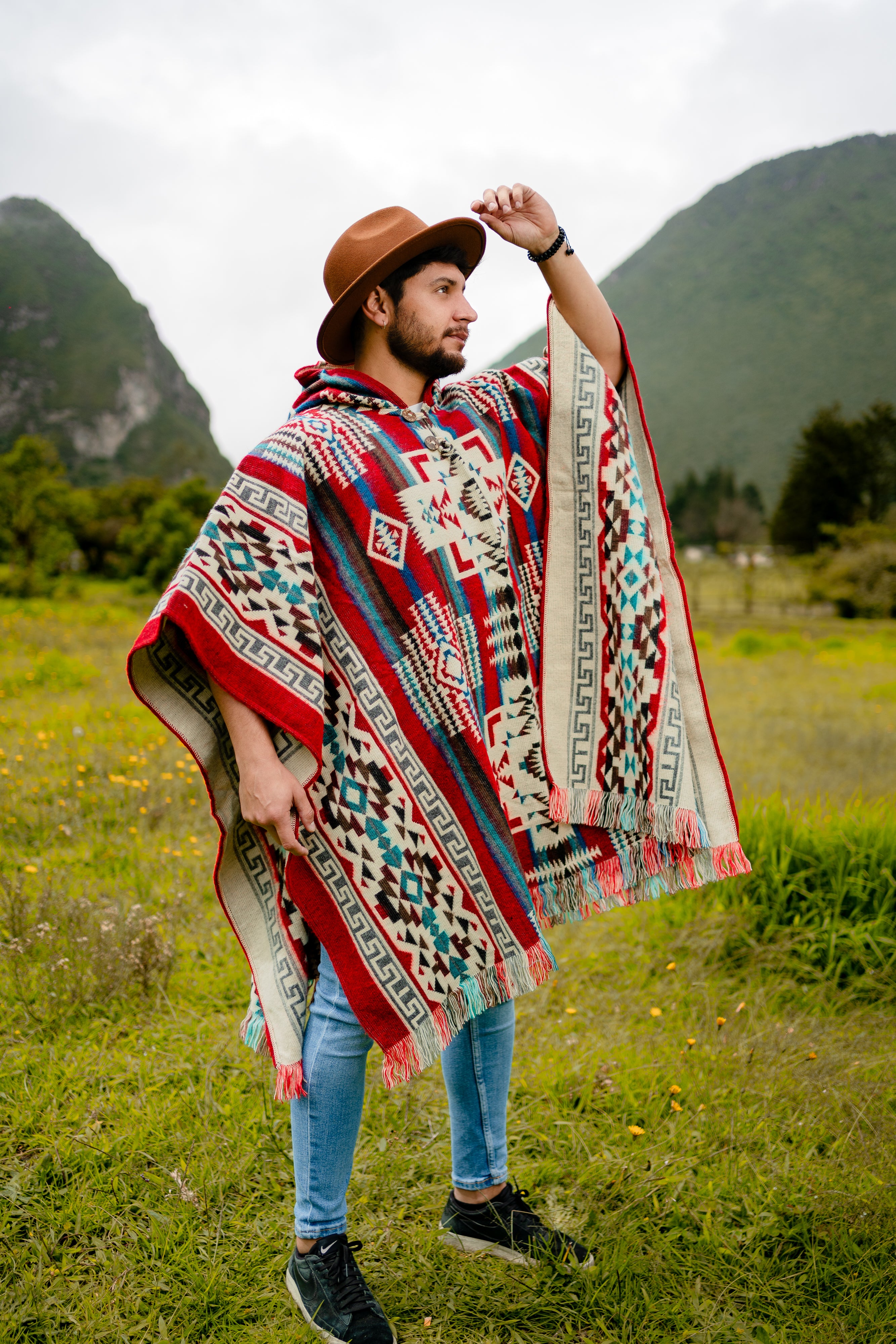 Alpaca poncho