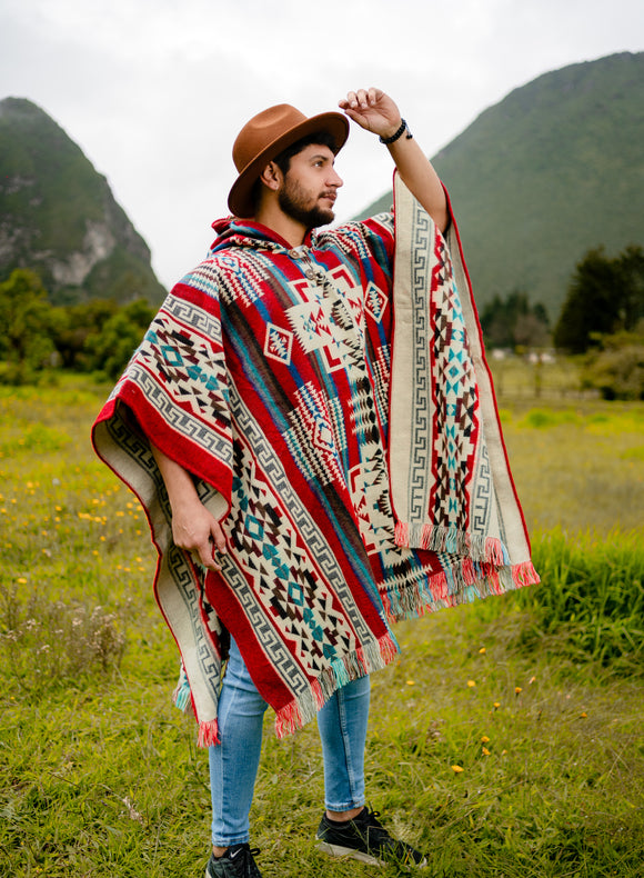 Alpaca poncho